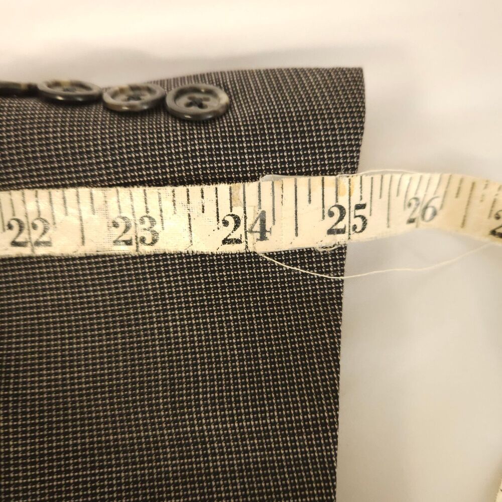 Hart Schaffner Marx Men's 41R Gray Wool Sport Coat Blazer - Picture 8 of 9